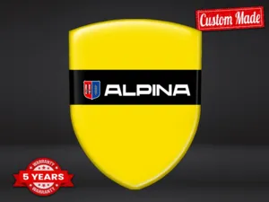 Alpina Design Adesivi Auto Limitati Sportivi Regolabili